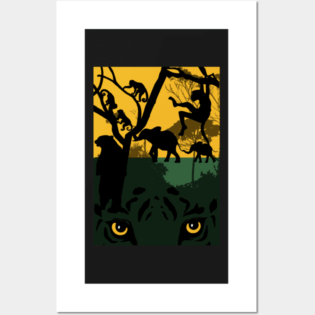 jungle book Wall Art by agacha